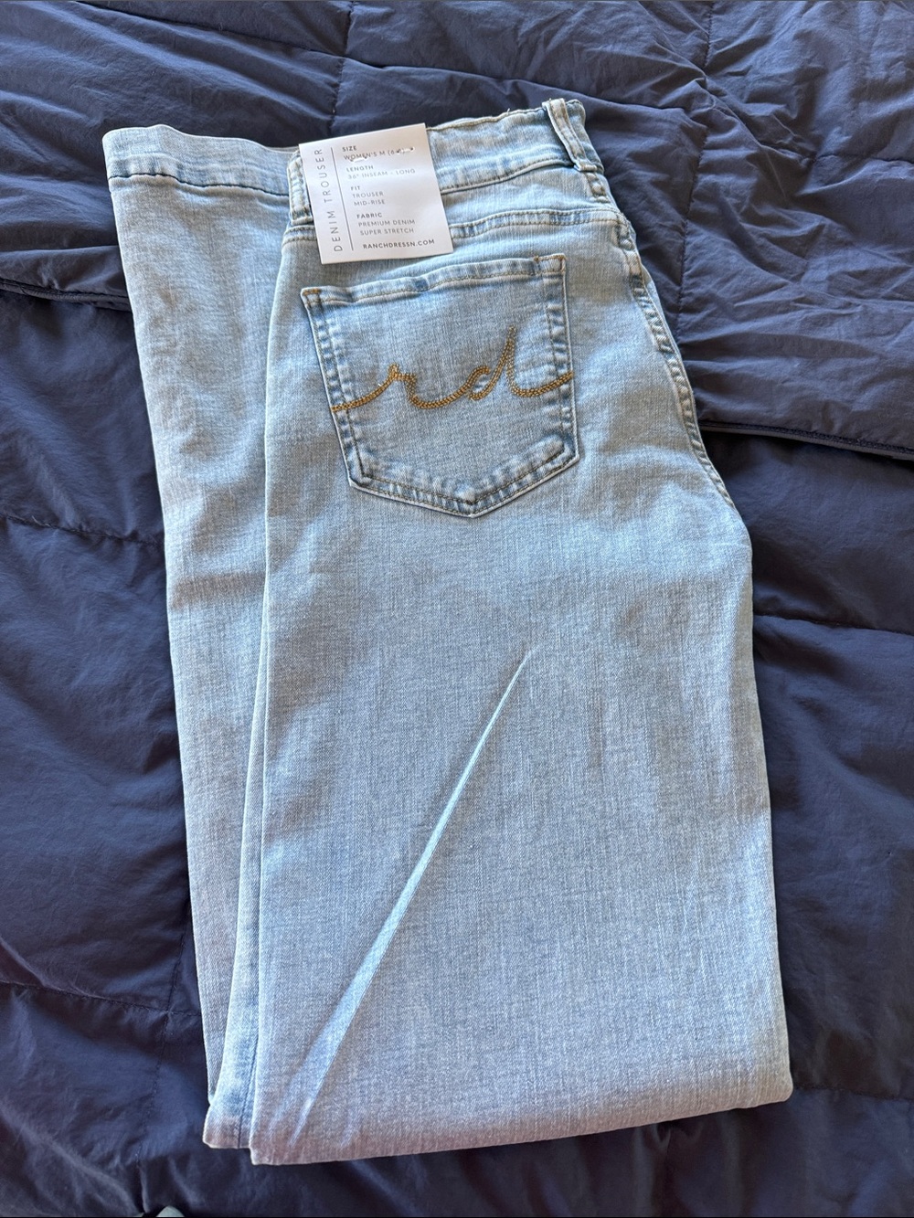 Ranch Dressn’ Light wash trouser Jeans